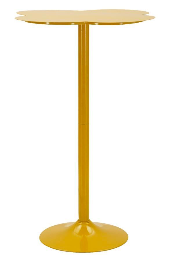 Table de bar clox moutarde cm ø 60x103 - Photo n°1