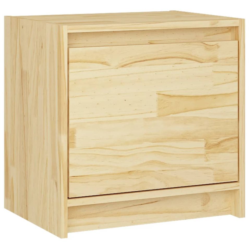 Table de chevet 40x30,5x40 cm Bois de pin massif 2 - Photo n°1