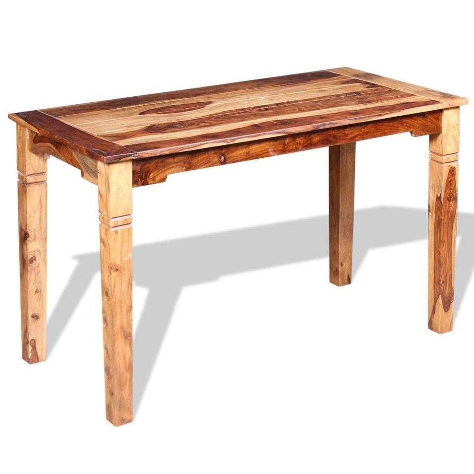 Table de repas bois massif finitione Boken 120 - Photo n°1