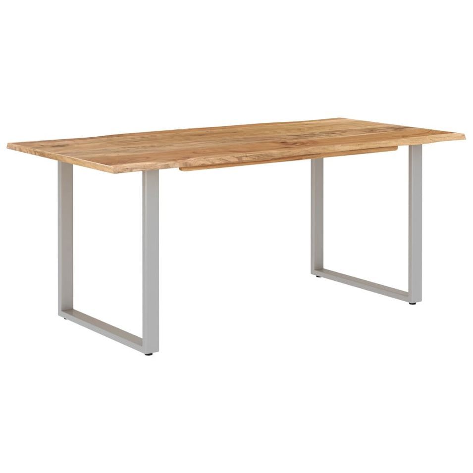 Table de salle à manger 180x90x76 cm Bois d'acacia massif - Photo n°1