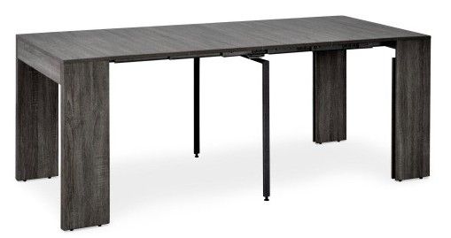 Table extensible bois vintage Kino 42 à 197 cm - 10 personnes - Photo n°1