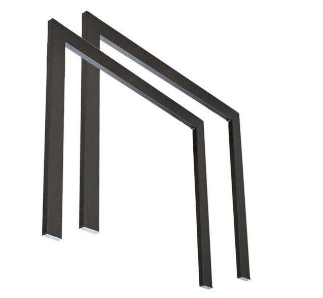 Table extensible design pieds entrelacés anthracite Artemis evolution - Photo n°9