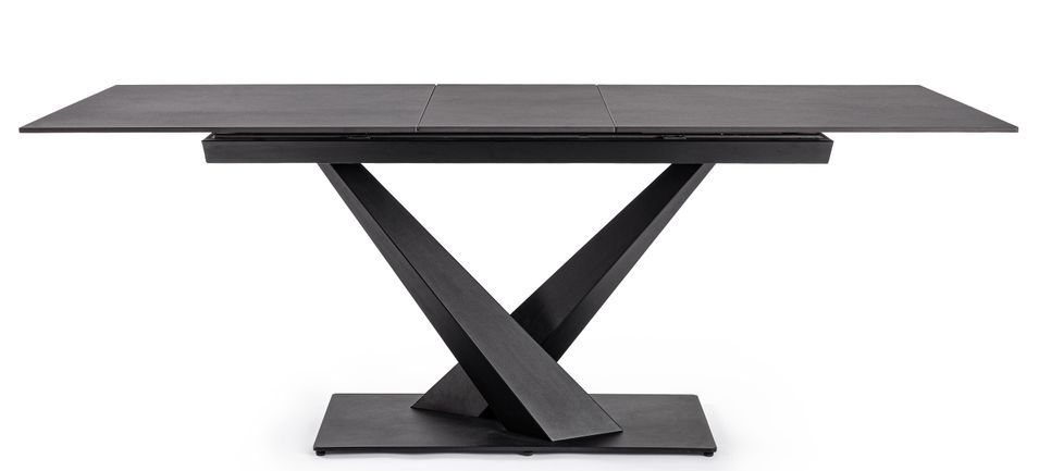 Table extensible grès porcelainé NAPLA 160/200 cm – Usage intérieur & extérieur - Photo n°1