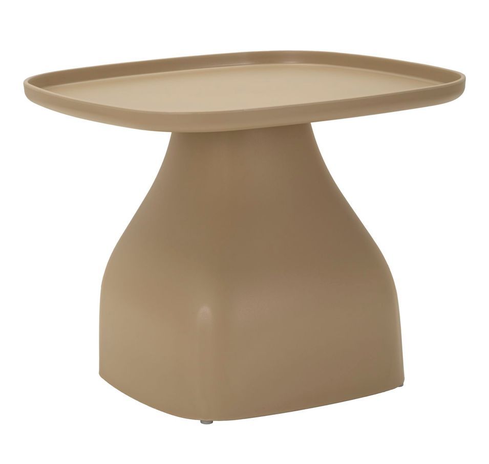 Table Gea grise basse design moderne intérieur extérieur - Photo n°1