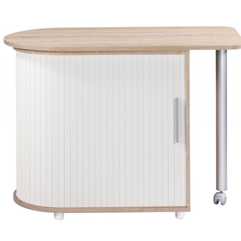 Table pivotante multifonction KOOL 105 cm – Bureau et meuble de cuisine gain de place - Photo n°1