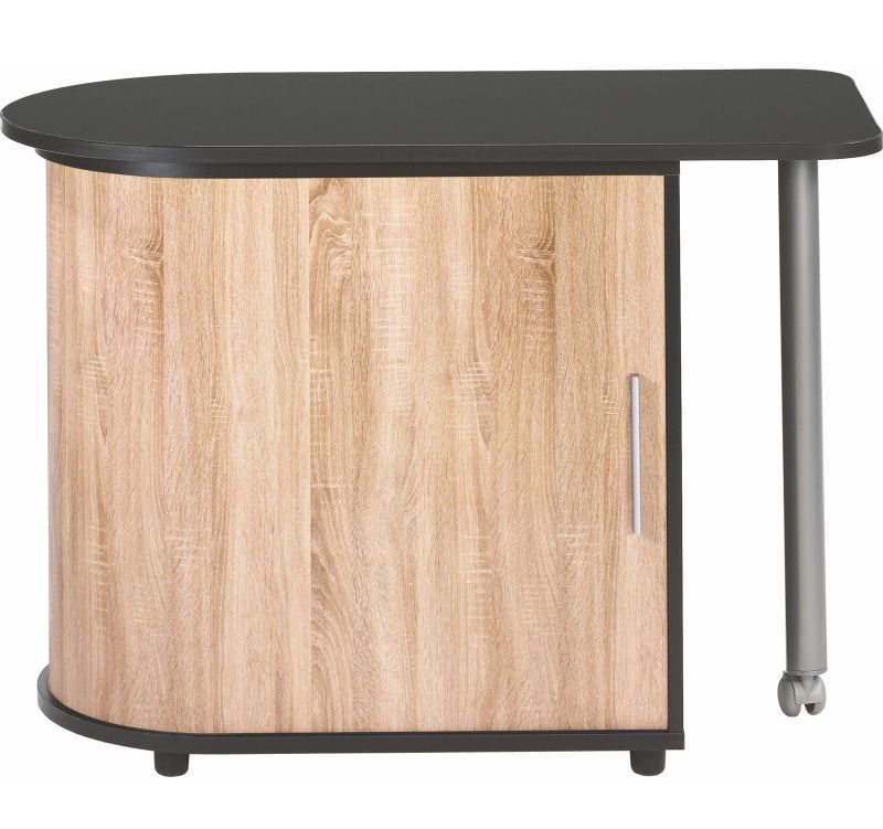 Table pivotante multifonction KOOL 105 cm – Bureau et meuble de cuisine gain de place - Photo n°1