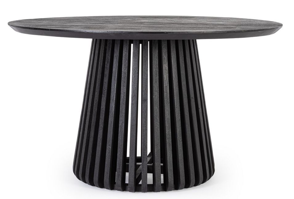 Table ronde en bois ZILA Ø130 cm - Photo n°1