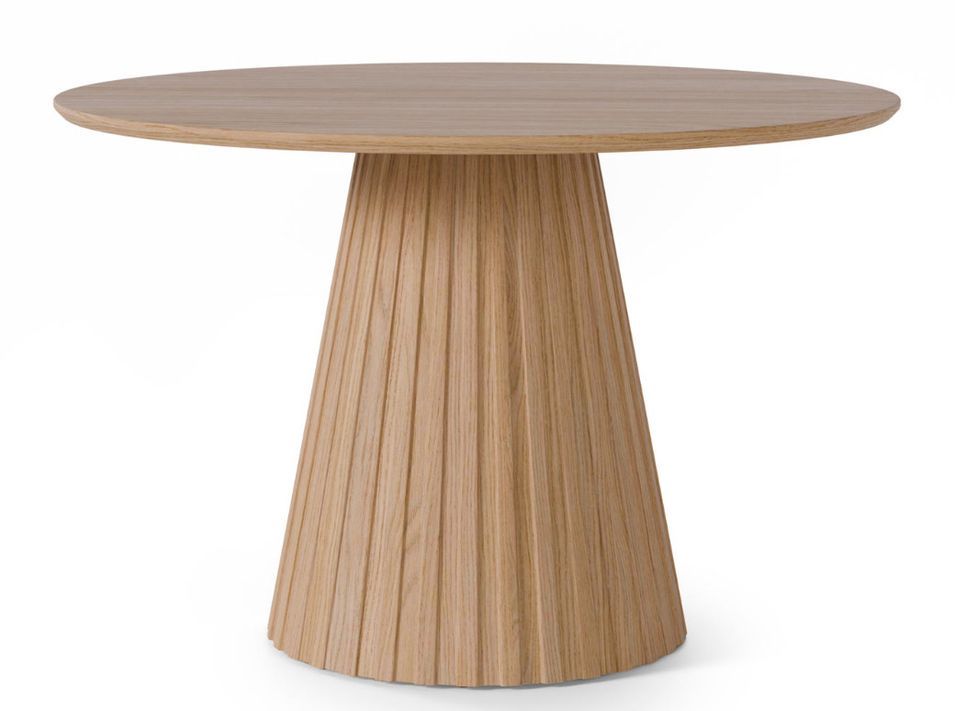 Table ronde en chêne DANKA - Photo n°1