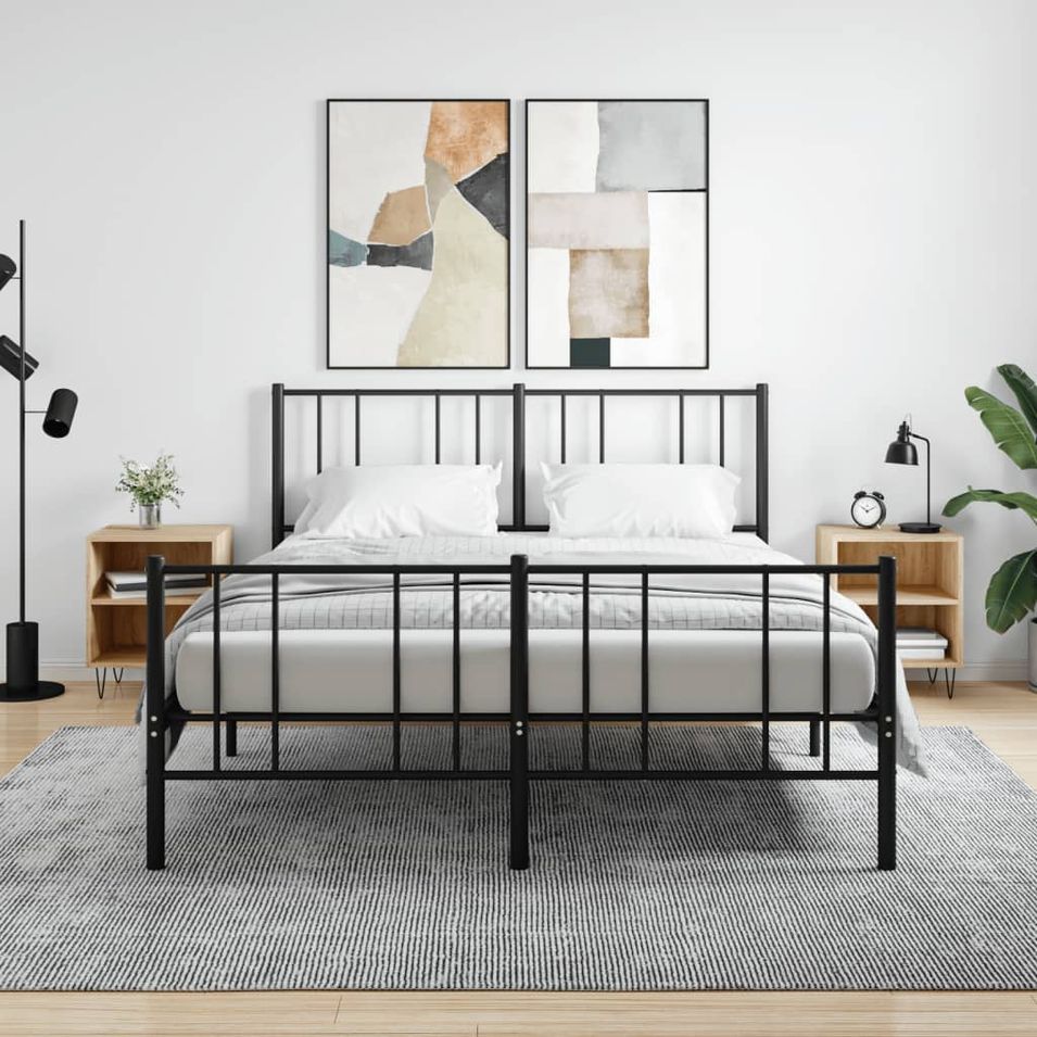 Tables de chevet 2pcs chêne sonoma 40x30x50cm bois d'ingénierie - Photo n°1