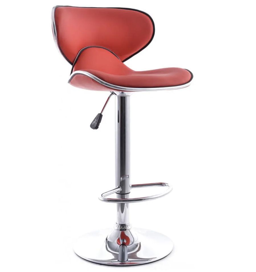 Tabouret de bar SIBRA pivotant et réglable en hauteur - Photo n°1