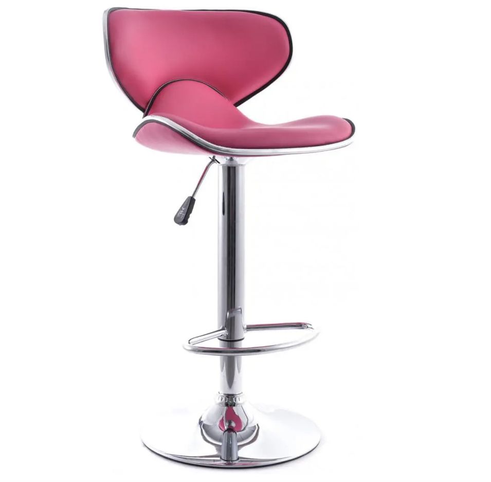 Tabouret de bar SIBRA pivotant et réglable en hauteur - Photo n°1