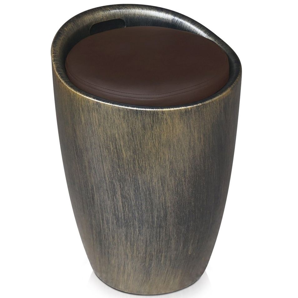 Tabouret design Bronze Mat Patz - Photo n°1