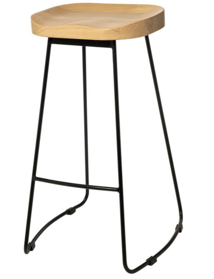 Tabouret rétro vintage KOBEL - Assise 66 cm - Photo n°1