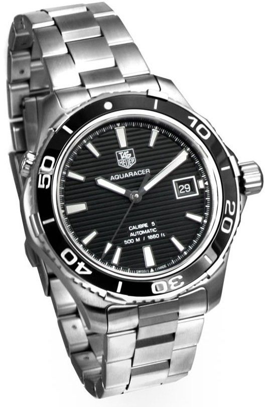 Tag Heuer Aquaracer Automatic 500mt Calibre 5 41mm TAG-WAK2110.BA0830 - Photo n°1