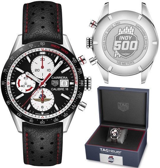 Tag Heuer Carrera Cal. 16 Crono Edizione Speciale Indy 500 _CV201AS.FC6429 - Photo n°1