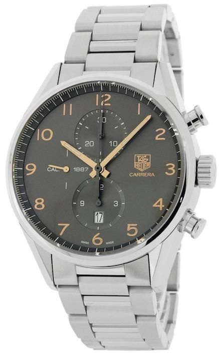 Tag Heuer carrera Cal 1887 Ch 43mm Indici Oro Rosa 18 Kt Anthracite Dial Automatico CAR2013.BA0799 - Photo n°1