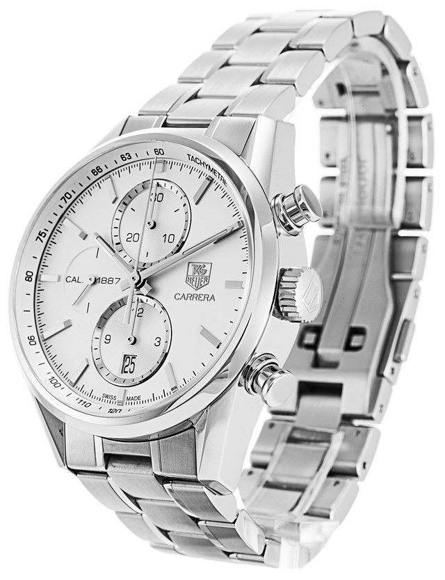 Tag Heuer Carrera Cal 1887 Chrono 41mm Epx7548 TAG-CAR2111.BA0720 - Photo n°1