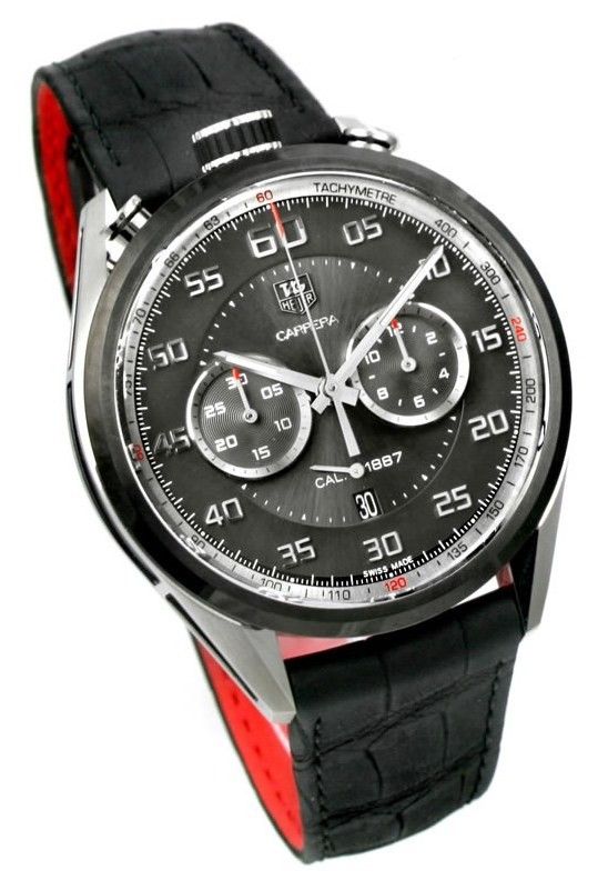Tag Heuer Carrera Cal 1887 Chrono 45mm TAG-CAR2C12.FC6327 - Photo n°1