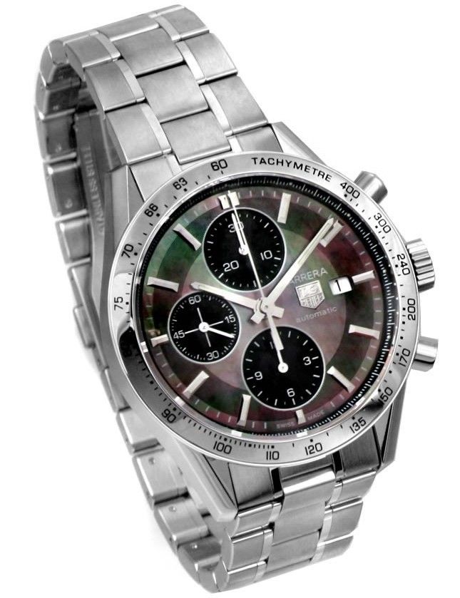 Tag Heuer Carrera Chrono Automatic Tachy Mop Calibre 16 41mm TAG-CV201P.BA0794 - Photo n°1