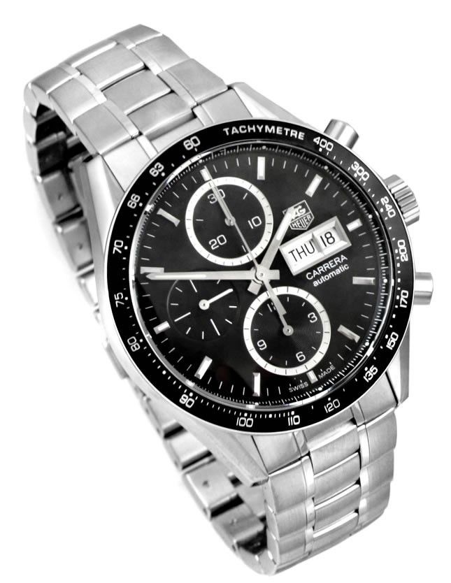 Tag Heuer Carrera Chrono Tachy Day Date 41mm TAG-CV201AG.BA0725 - Photo n°1