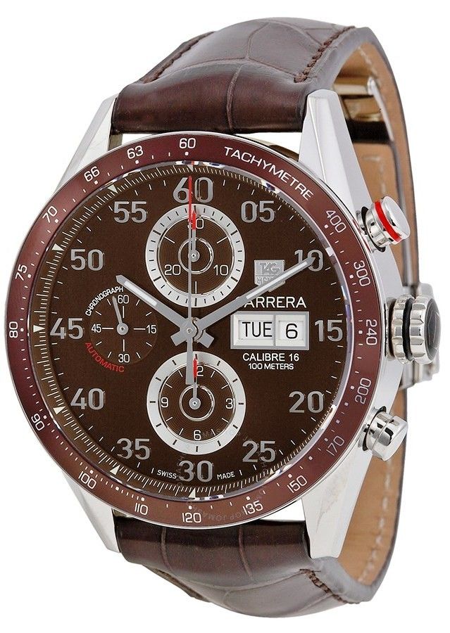 Tag Heuer Carrera Day Date Crono Autom Cal 16 43 Mm CV2A12.FC6236 - Photo n°1