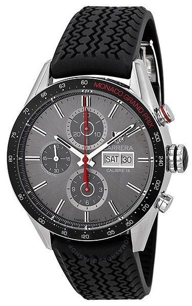Tag Heuer Carrera Monaco Grand Prix Chrono Tachy Day Date TAG-CV2A1M.FT6033 - Photo n°1
