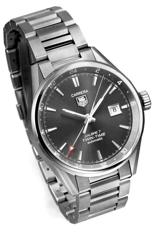 Tag Heuer Carrera Twin Time Calibre7 41mm TAG-WAR2012.BA0723 - Photo n°1