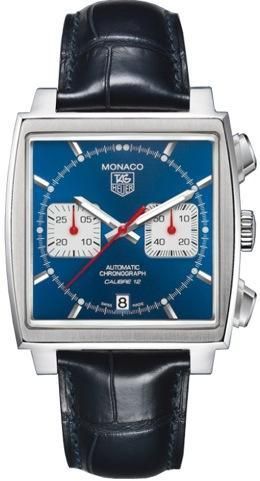 Tag Heuer Monacao Steve Mcqueen Automatic Chrono Calibre 12 TAG-CAW2111.FC6183 - Photo n°1