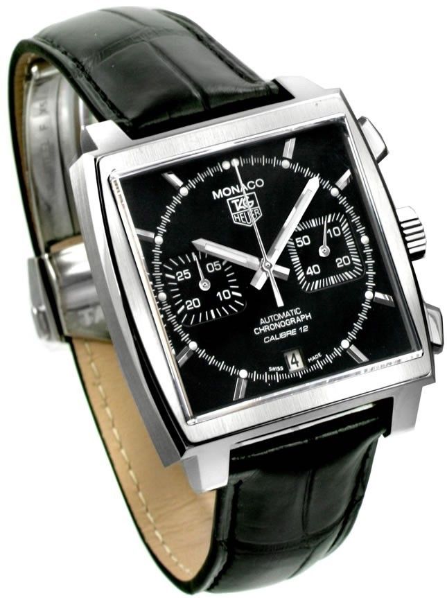 Tag Heuer Monaco Automatic Chrono Calibre 12 TAG-CAW2110.FC6177 - Photo n°1