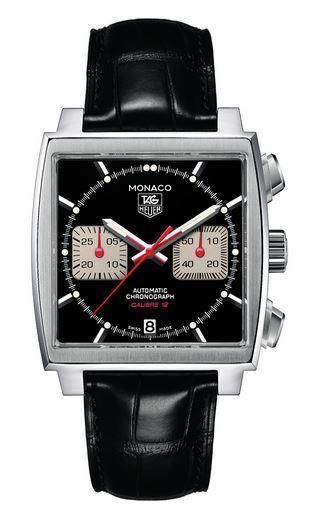 Tag Heuer Monaco Crono Racing Cal 12 Nero CAW2114.FC6177 - Photo n°1