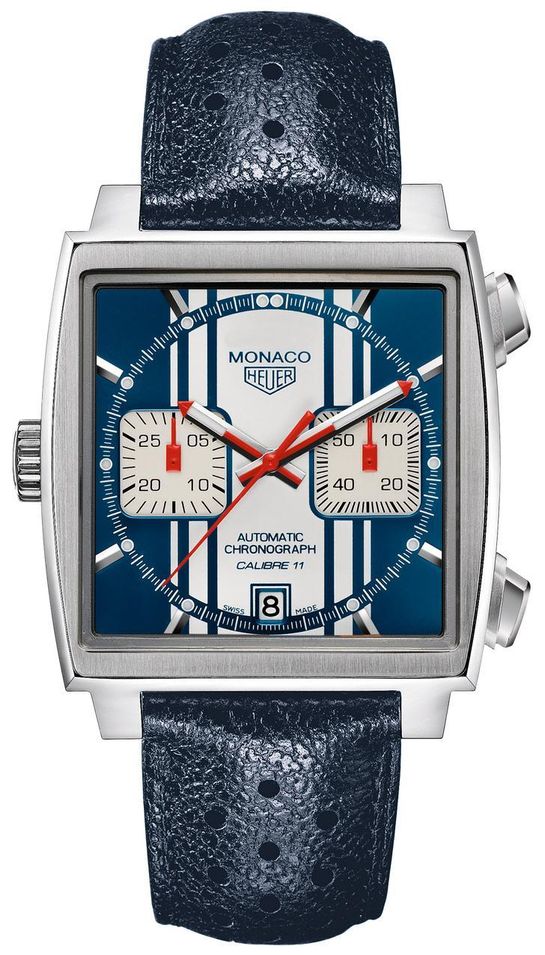 Tag Heuer Monaco Steve Mcqueen Chrono Calibre 11 39mm TAG-CAW2011D.FC6300 - Photo n°1