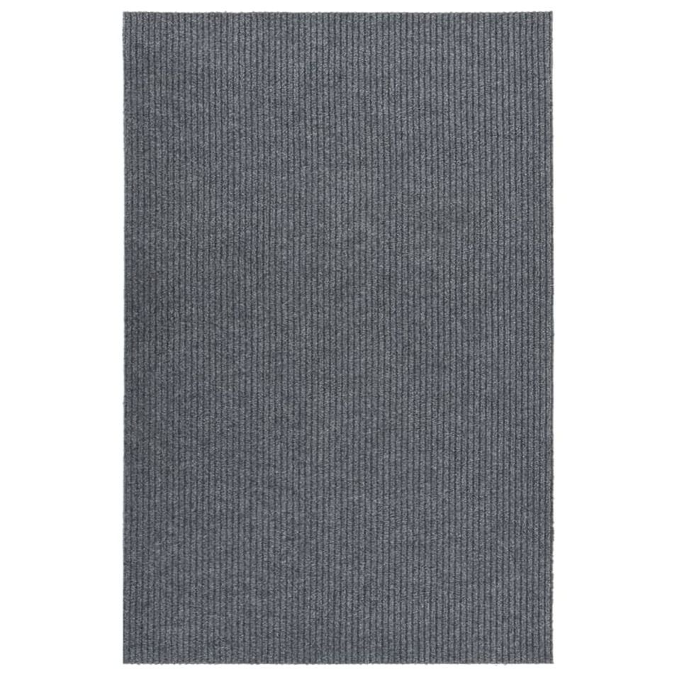 Tapis 100x150 cm Gris - Photo n°1