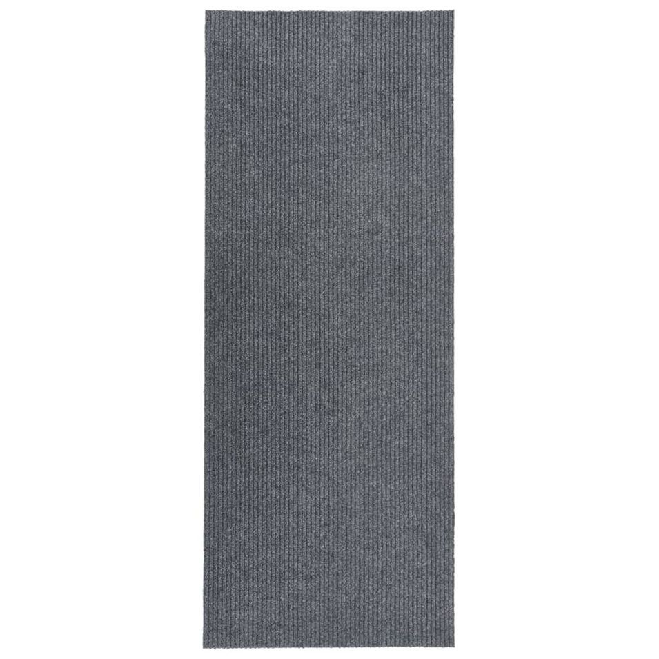 Tapis 100x300 cm Gris - Photo n°1