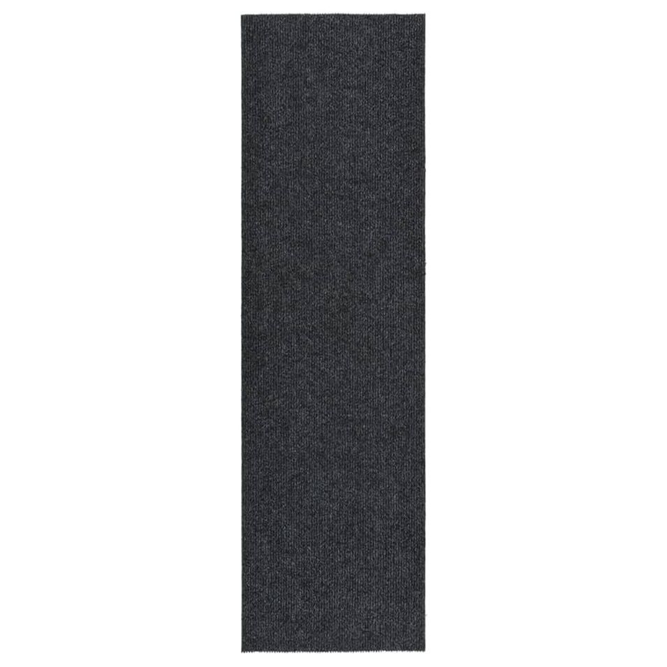 Tapis 100x350 cm Anthracite - Photo n°1
