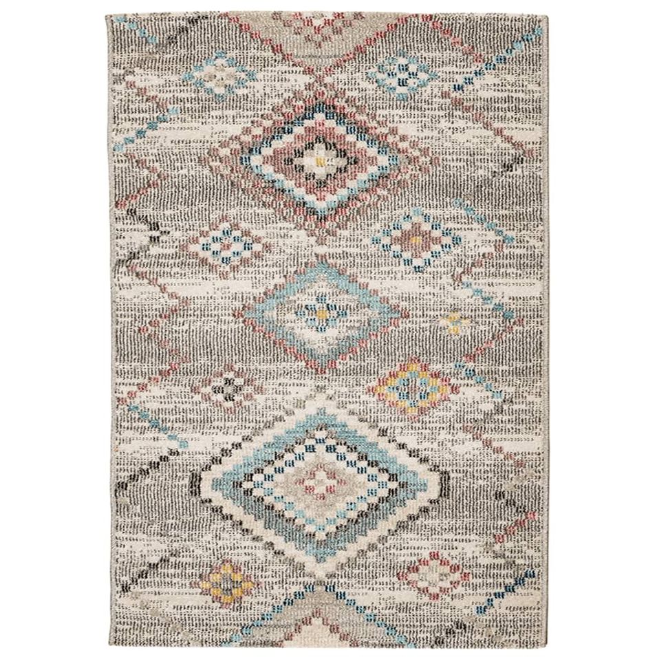 Tapis ARBIZU intérieur extérieur design vintage 140x200 cm - Photo n°1