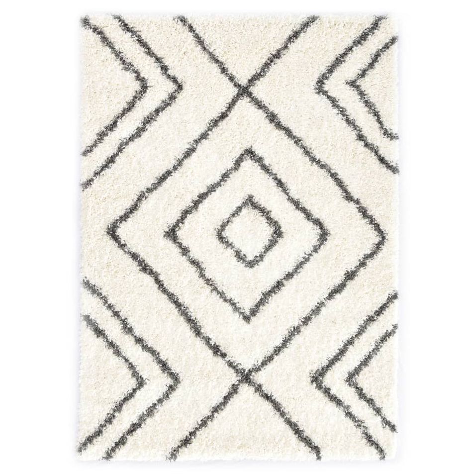 Tapis berbère PP Beige et gris 160x230 cm 3 - Photo n°1