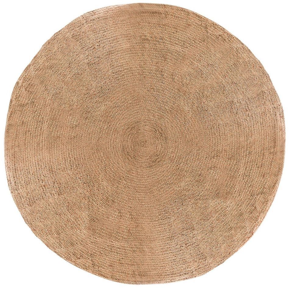 Tapis colonial en jute naturel Marius - Photo n°1