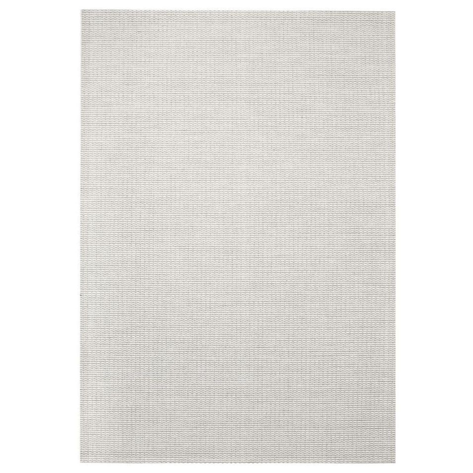 Tapis d'extérieur/d'intérieur Aspect sisal 80 x 150 cm Gris - Photo n°1