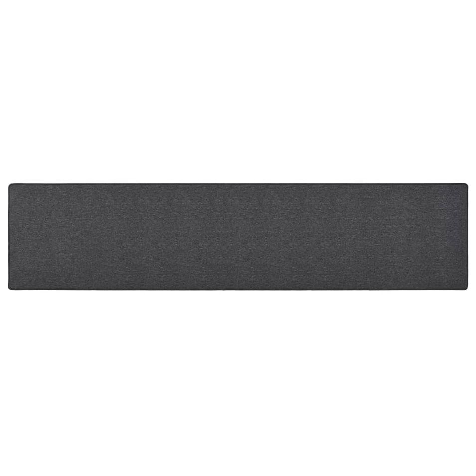 Tapis de couloir Anthracite 80x400 cm - Photo n°1