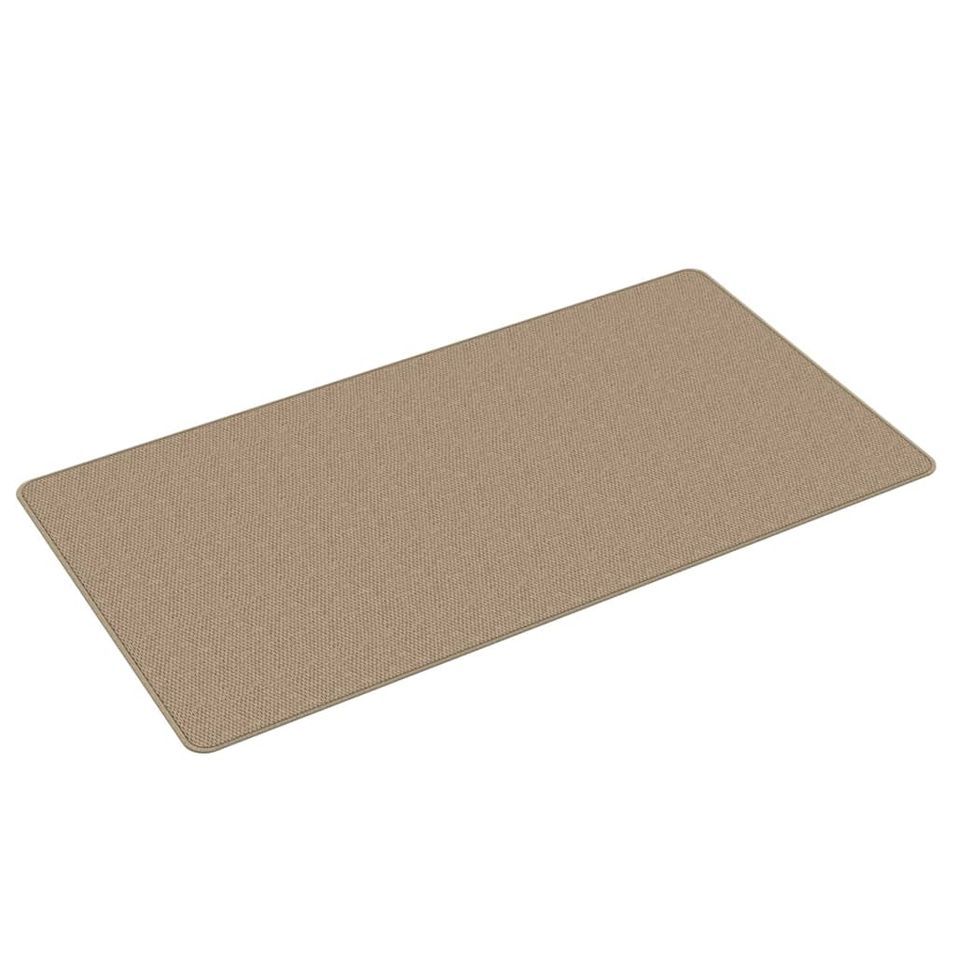 Tapis de couloir aspect sisal sable 80x150 cm - Photo n°1