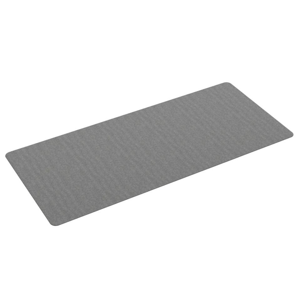 Tapis de couloir gris 80x180 cm - Photo n°1
