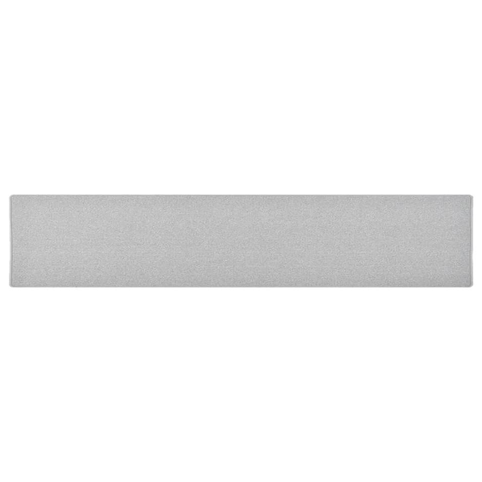 Tapis de couloir Gris clair 80x400 cm - Photo n°1