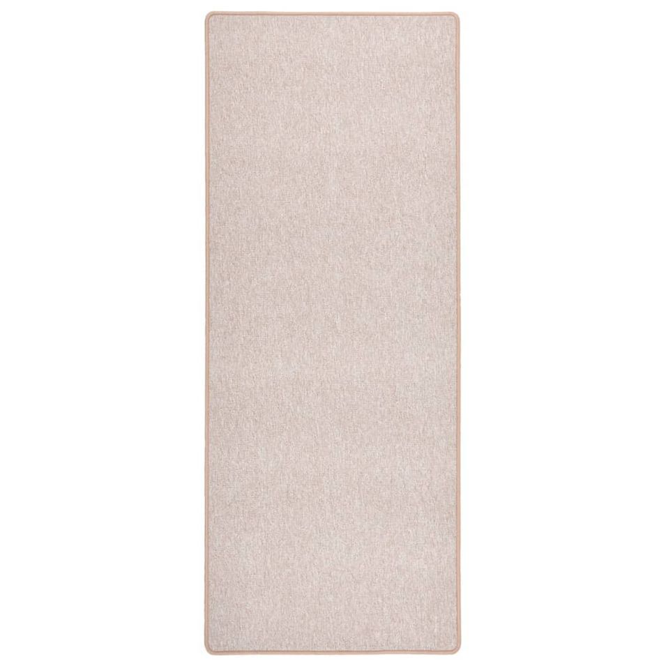Tapis de couloir Taupe 80x200 cm - Photo n°1