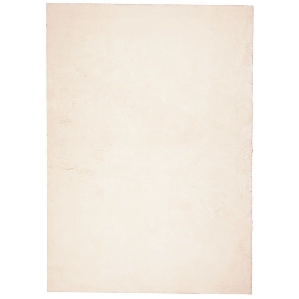 Tapis HUARTE à poils courts doux et lavable beige 240x340 cm - Photo n°1