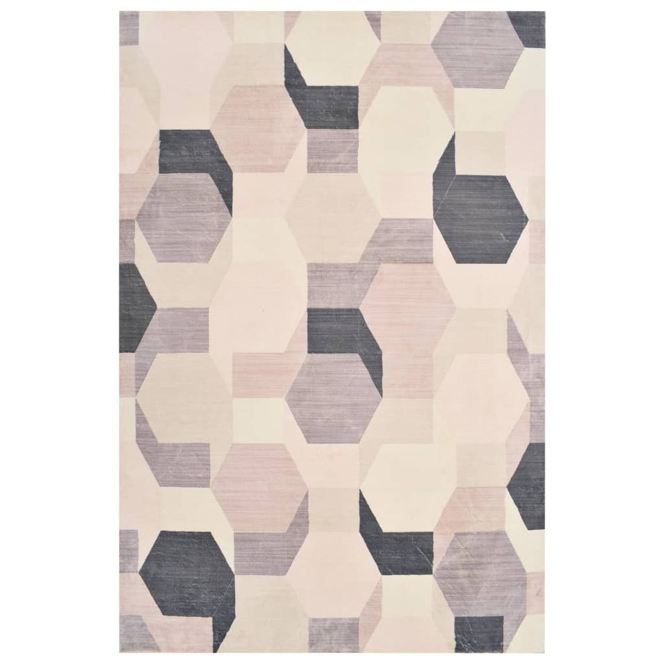 Tapis imprimé Multicolore 160 x 230 cm Polyester 3 - Photo n°1