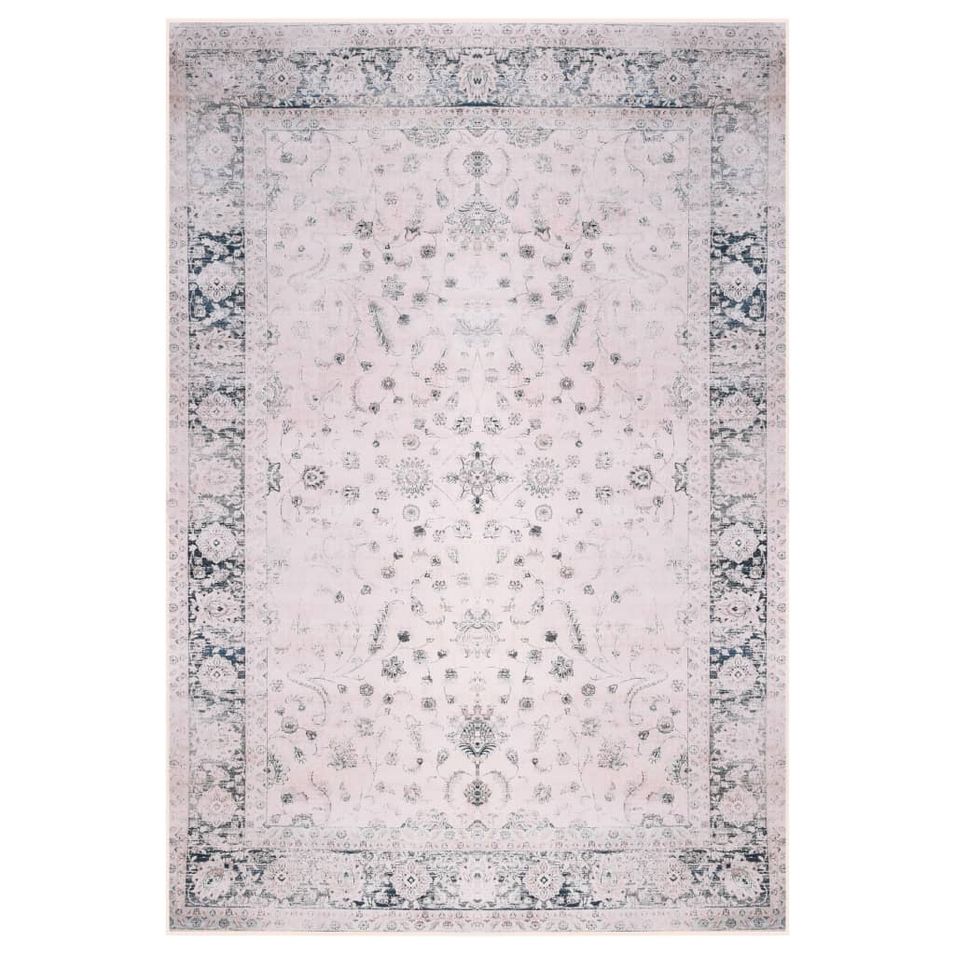 Tapis imprimé Multicolore 160x230 cm Tissu 12 - Photo n°1