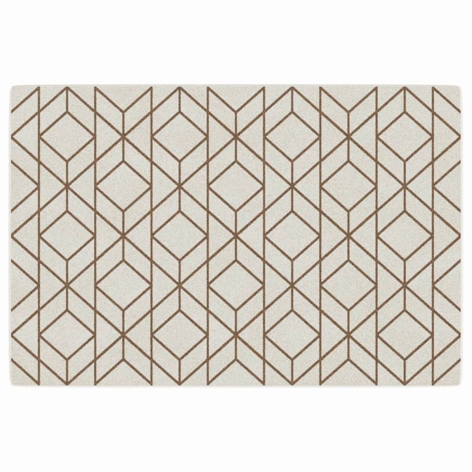 Tapis intérieur extérieur à poils courts 120x180cm antidérapant - Photo n°1