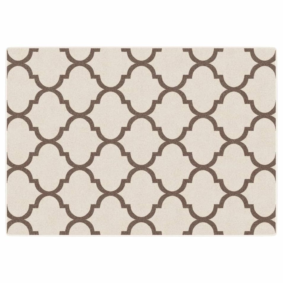 Tapis intérieur extérieur à poils courts 160x230cm antidérapant - Photo n°1