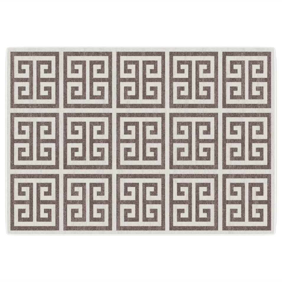 Tapis intérieur extérieur à poils courts 160x230cm antidérapant - Photo n°1