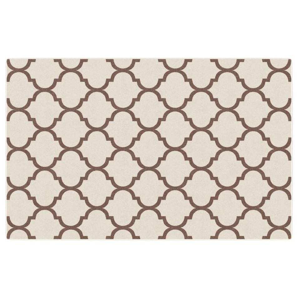 Tapis intérieur extérieur à poils courts 190x300cm antidérapant - Photo n°1